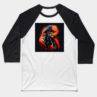 Motorcross Baseball T-Shirt